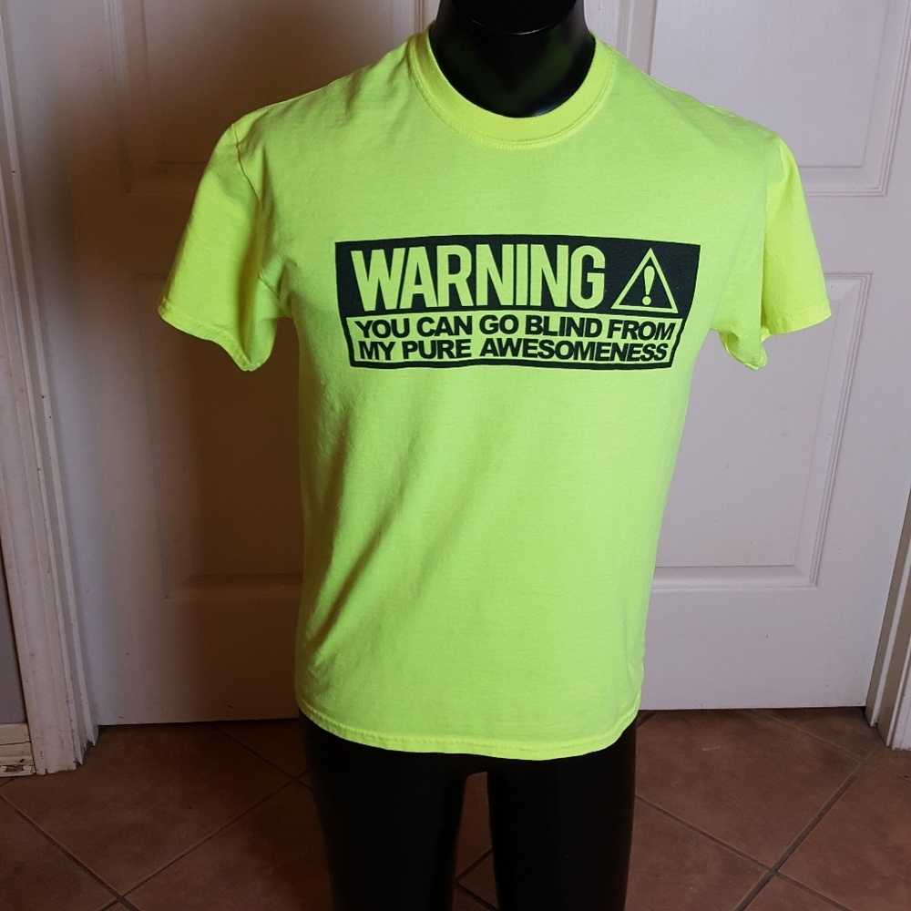 VINTAGE 90s TEE SHIRT■ GO BLIND■AWESOMENESS MED
